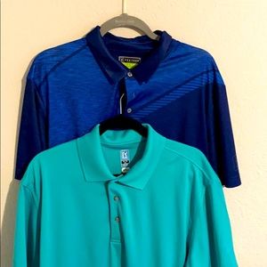 2 PGATour golf shirts